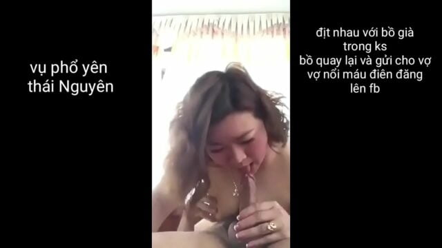 Phố Yên Thái Nguyên, quay clip sex với người tình gửi vợ, vợ tức đăng facebook